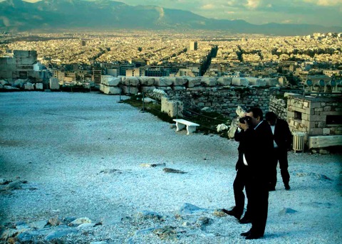 3 men at Acropolis